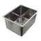 Nantucket Sinks 23 Inch Hammered Stainless Steel Rectangle Kitchen/Laundry Sink KSSH2318-12 - alternate 5
